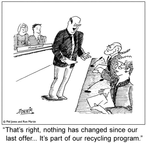 No change to employers offer