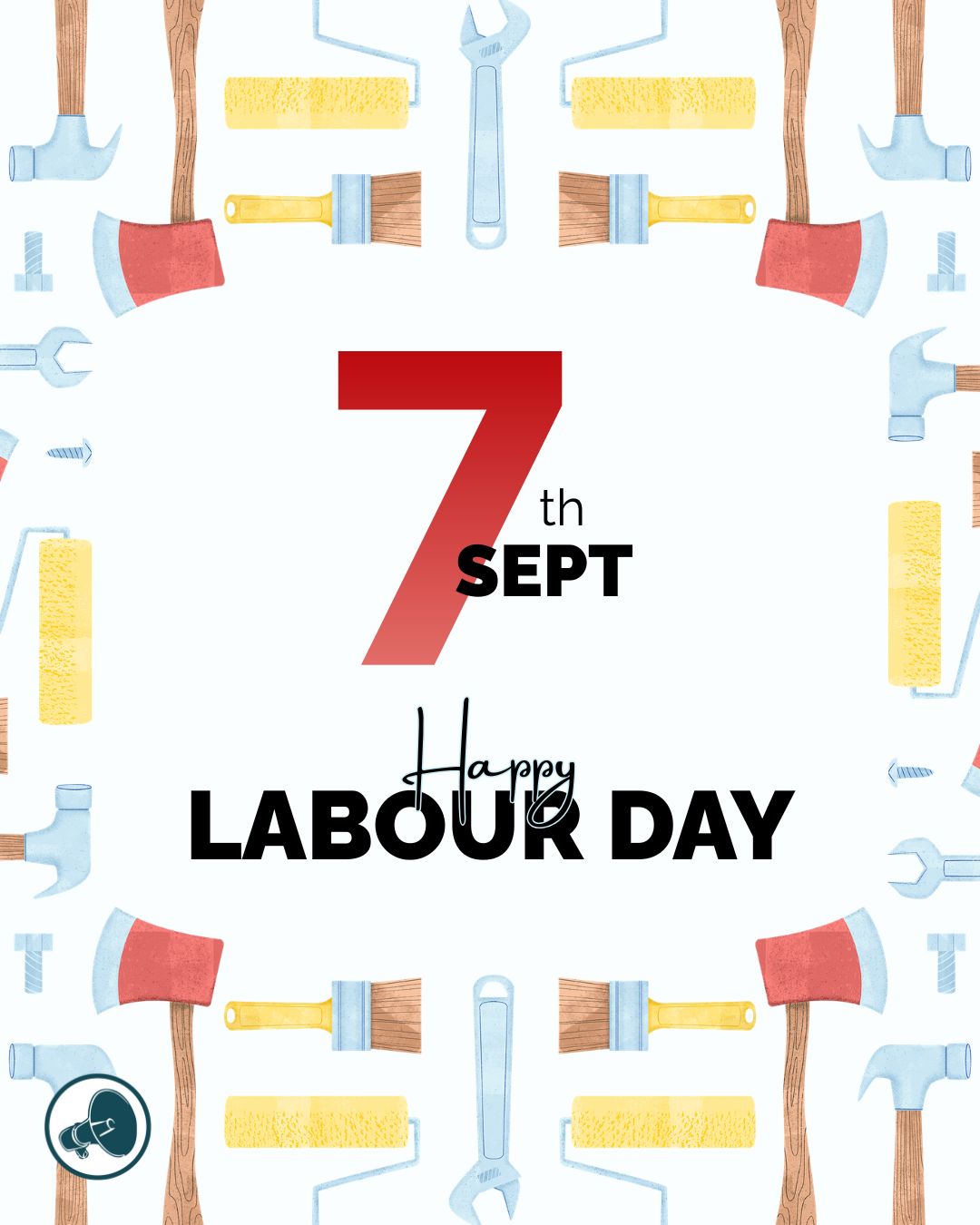 Labour Day Canva Template